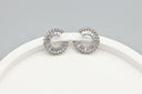 Crystal Radiance C-Hoop Earrings