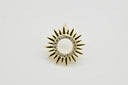 Sunburst Radiance Stud Earrings
