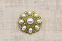Delicate Petal & Zirconia Floral Stud Earrings