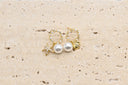 Ocean Pearl Starfish Earrings