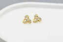 Radiance Loop Stud Earrings