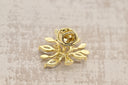 Elegant Pavé Floral Stud Earrings