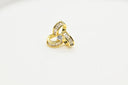 Radiance Loop Stud Earrings