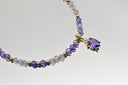 Tanzanite & Amethyst Beaded Bracelet