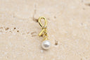 Delicate Bow Pearl Drop Earrings