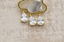 Raindrop Cloud Mother-of-Pearl Brooch