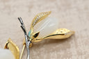 Charming Translucent Petal Stud Earrings