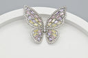 Pastel Crystal Butterfly Earrings