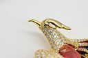 Dazzling Rainbow Wing Stud Earrings