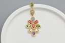 Radiant Blossom Drop Earrings
