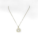 Golden Pearl Aura Necklace