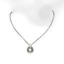 Classic Pearl Solitaire Necklace