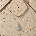 Radiant Pearl Blossom Necklace