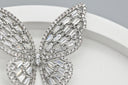 Dazzling Zirconia Butterfly Stud Earrings