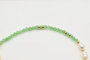 Aventurine & Pearl Beaded Bracelet