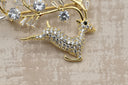 Starlight Reindeer Brooch