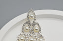 Product Title: Grand Gala Pearl & Crystal Chandelier Earrings