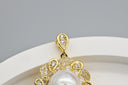 Elegant Pearl & Crystal Drop Earrings