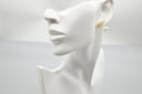 Leaf & Pearl Wrap Earrings