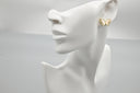 Pearlescent Butterfly Stud Earrings
