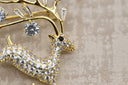 Starlight Reindeer Brooch