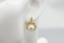 Elegant Pearl & Crystal Drop Earrings