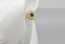 Eternal Radiance Emerald Studs