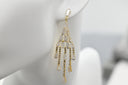 Elagent pearl earrings