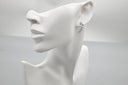 Silver Leaf Climber Earrings