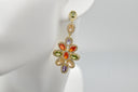 Radiant Blossom Drop Earrings