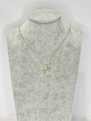 Golden Teardrop Duo Necklace