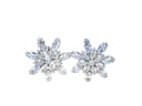Snowflake Statement Stud Earrings